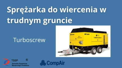 Sprężarka do trudnego gruntu